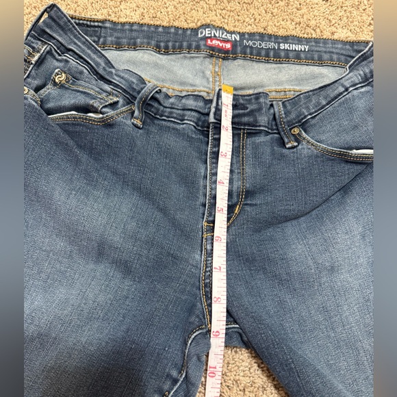 Levi’s Denizen Modern Skinny Jeans Size 10M Medium Wash Stretch Denim - Picture 4 of 11